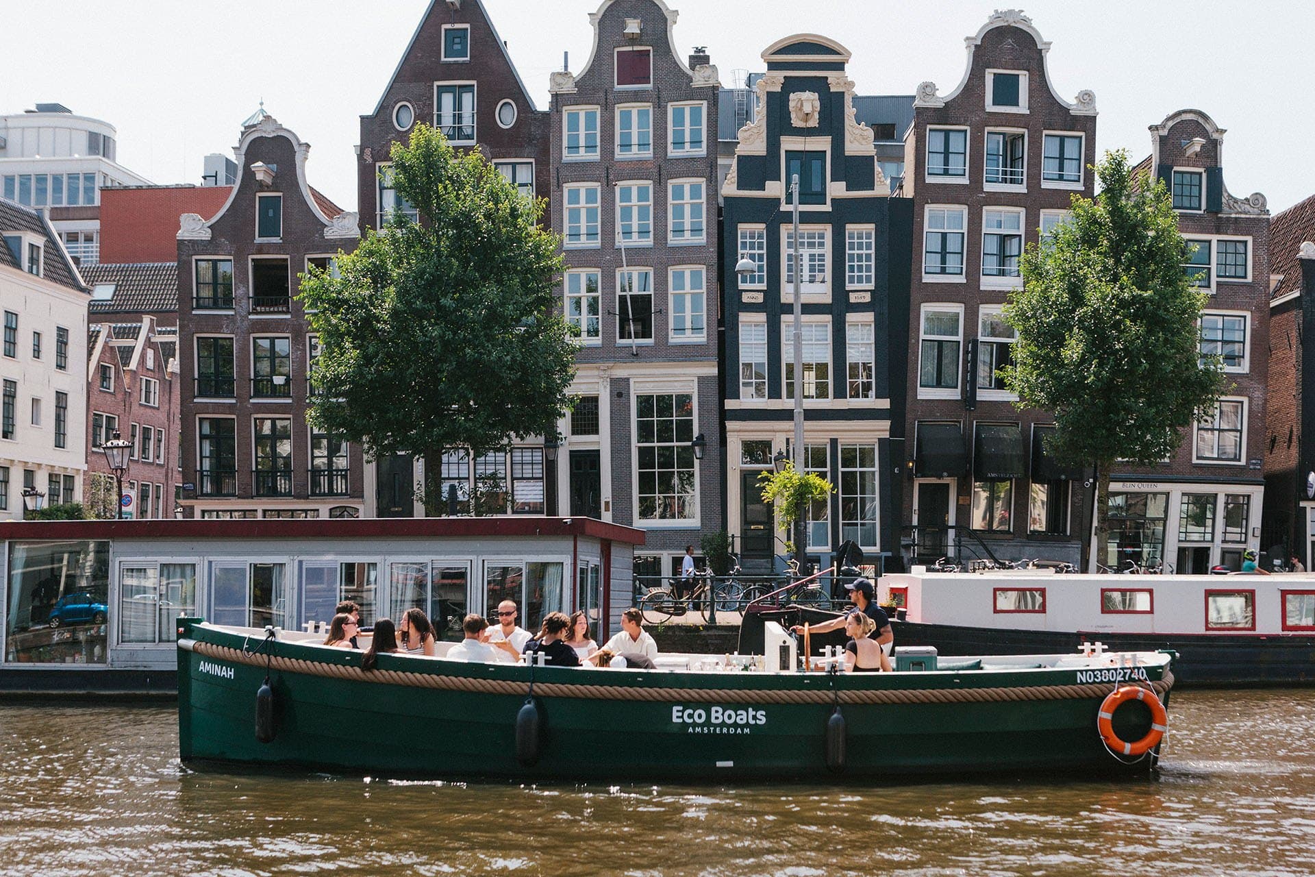 privé boot met tapas in amsterdam